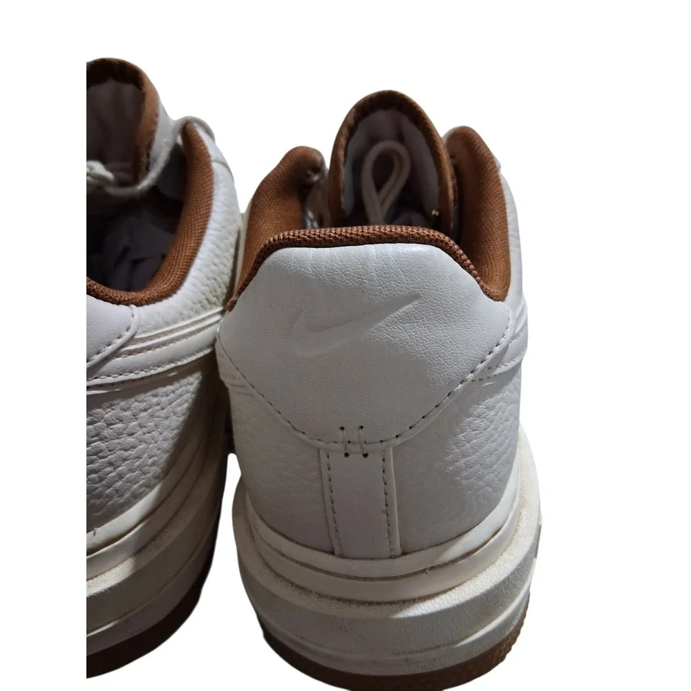 Nike Air Force 1 Low Luxe Pearl Pecan Mens size 10.5 Classic Streetwear Sneakers